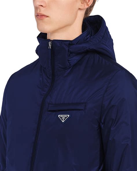 prada re nylon puffer coat|Prada cashmere puffer jacket.